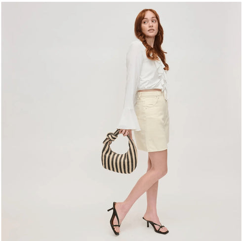 Penny Clutch - Urban Expressions - Black/White